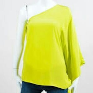 Karina Grimaldi one-shoulder blouse