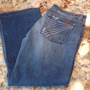 7 for all Mankind  Dojo distressed jeans