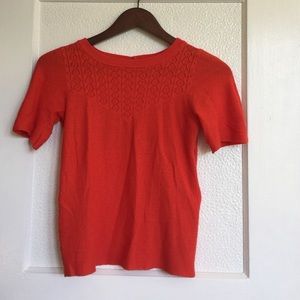 Bright orange Sessun shirt