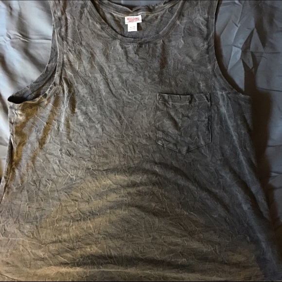 Dark Gray Tank Top.