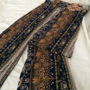 Palazzo style pull on pant