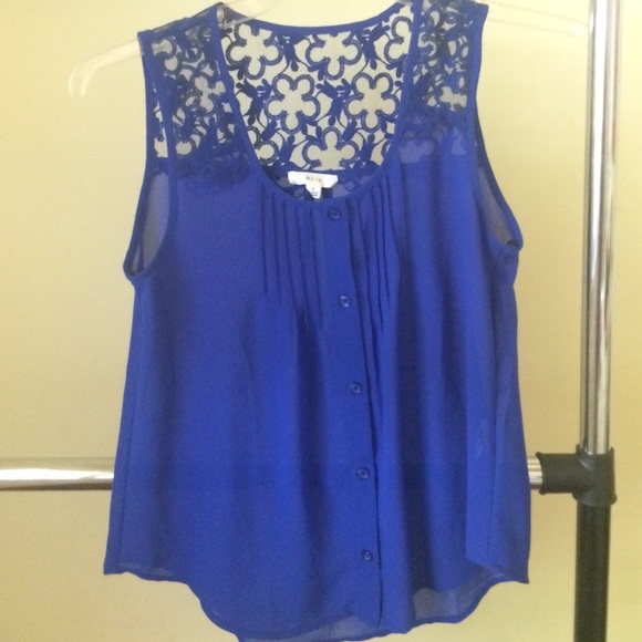Beautiful blue blouse