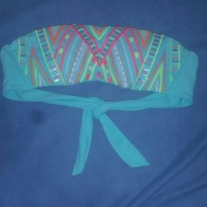 Aqua blue Victoria's Secret bikini top