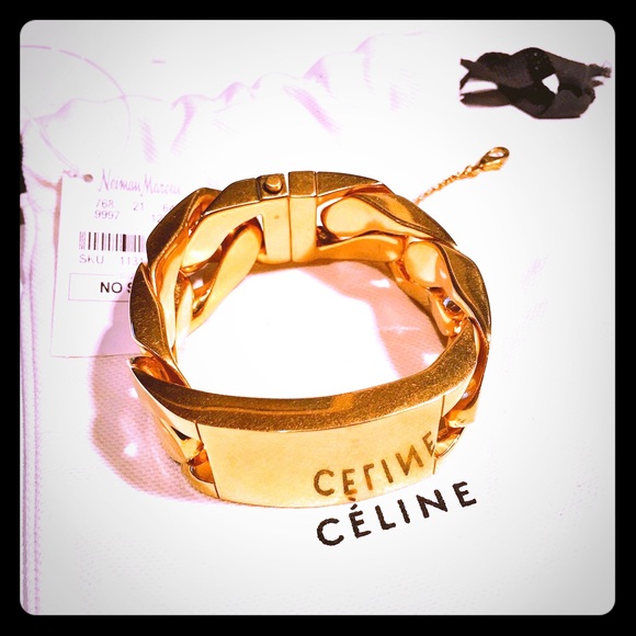 Celine ID bracelet medium.  New without tag.
