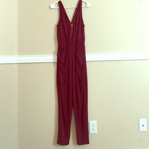 Maroon Romper