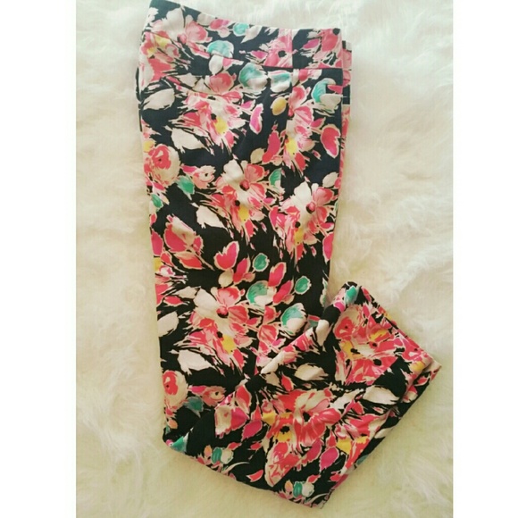 Floral LOFT Capris