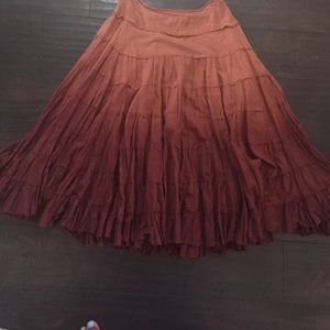 Sharagamo bohemian hippie style skirt.