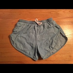 American Apparel Denim Shorts