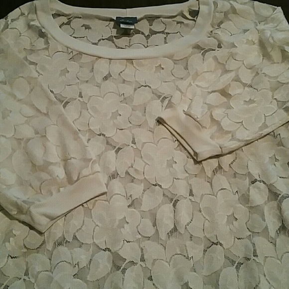 Floral see through shirt