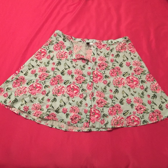 High waist skater shirt
