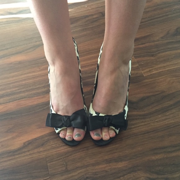 Cute printed peep toes - Picture 3 of 4
