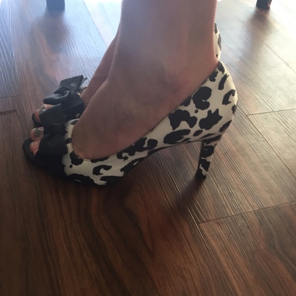 Cute printed peep toes - Picture 4 of 4