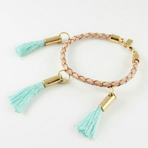 The Delia Bracelet -Bullet & Tassel Bracelet - Picture 2 of 2