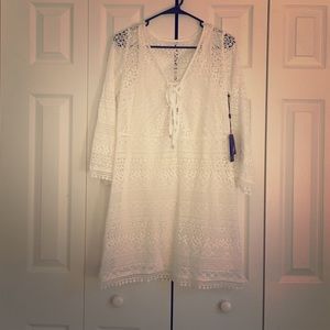 NEVER WORN! Brand new! White lace dress!