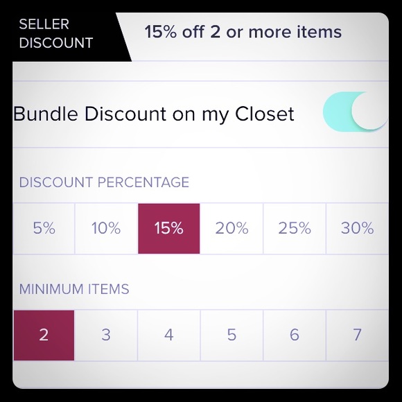 Bundle discount!!