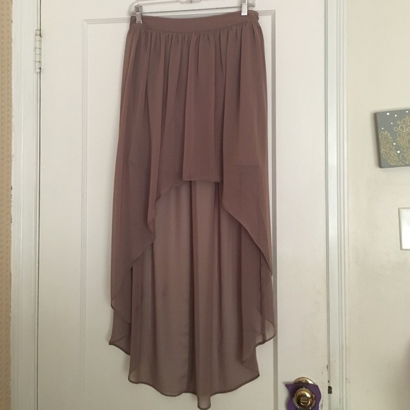 Brown skirt