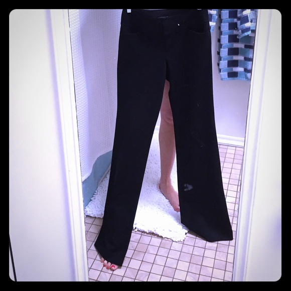 Express Editor Black Dress Pants, 00L