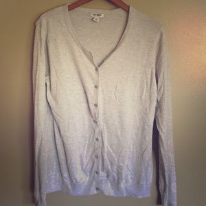Grey cardigan
