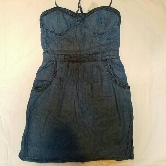 Denim dress