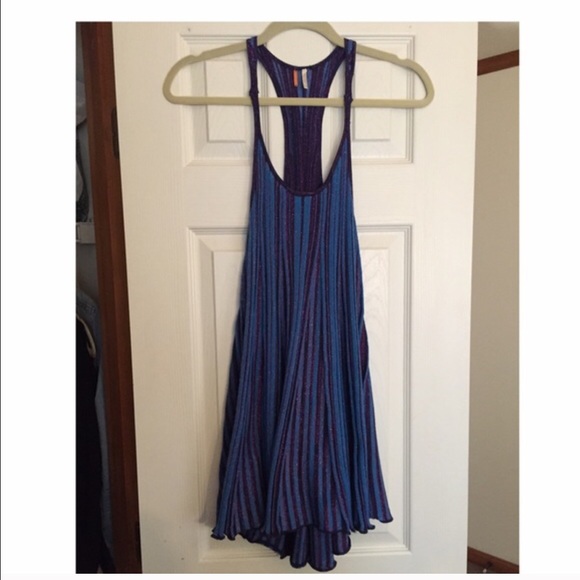 Free people striped racer back tunic