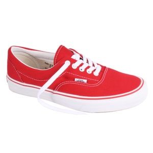 Red Era Vans
