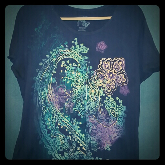 Navy blue t-shirt