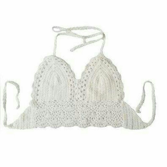 🚨CLEARANCE🚨Crotchet bikini top - Picture 3 of 4