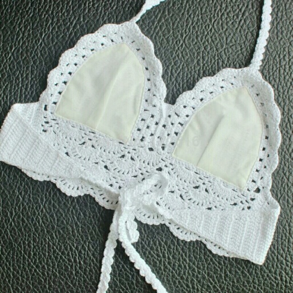 🚨CLEARANCE🚨Crotchet bikini top - Picture 4 of 4