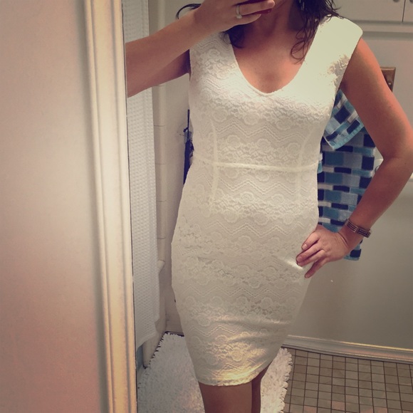 Forever 21 White Lace Dress NWT