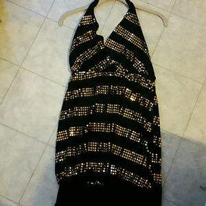 Black halter