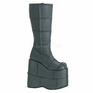 Demonia stacked gogo boots