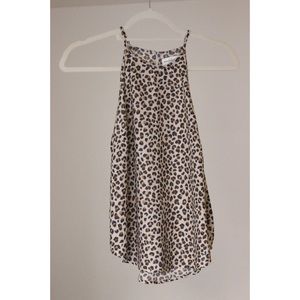 Leopard print camisole