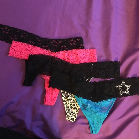 Candies all lace thongs