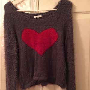 Heart sweater