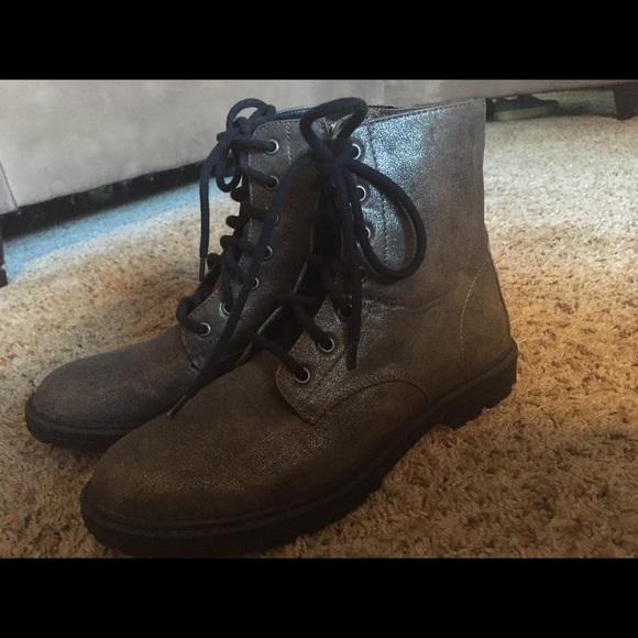 Bethany Mota Combat Boots
