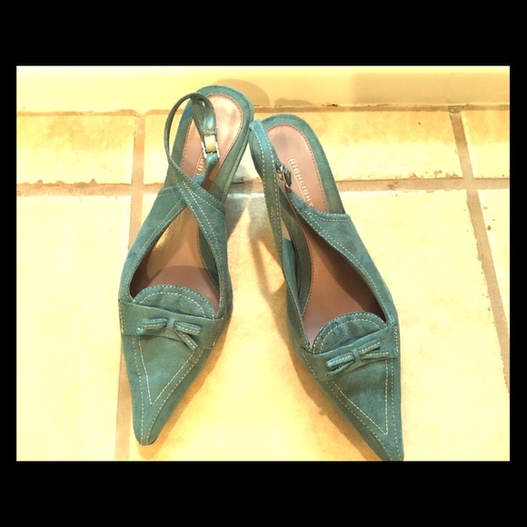 Blue suede shoes