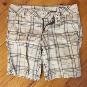 Checkered shorts