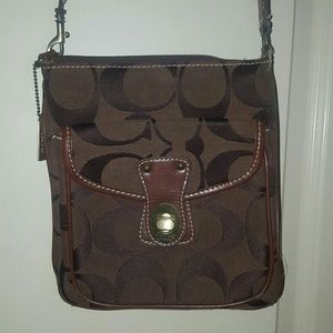 Brown Coach Crossbody Bag