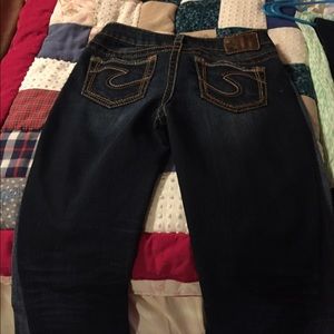 Silver jeans