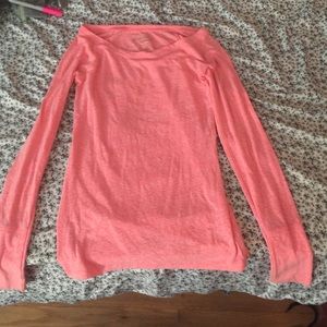 American Eagle hot Pink long sleeve