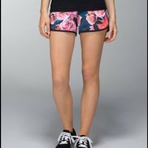 Lulu running shorts!