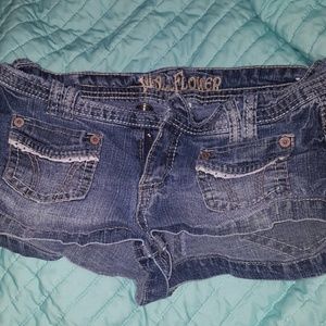 jean shorts