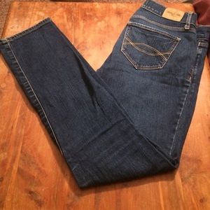 Abercrombie and Fitch skinny jeans! Size 2 short!