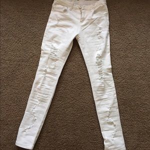 Distressed Jeans