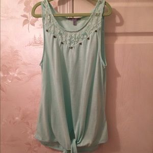 Mint tank top