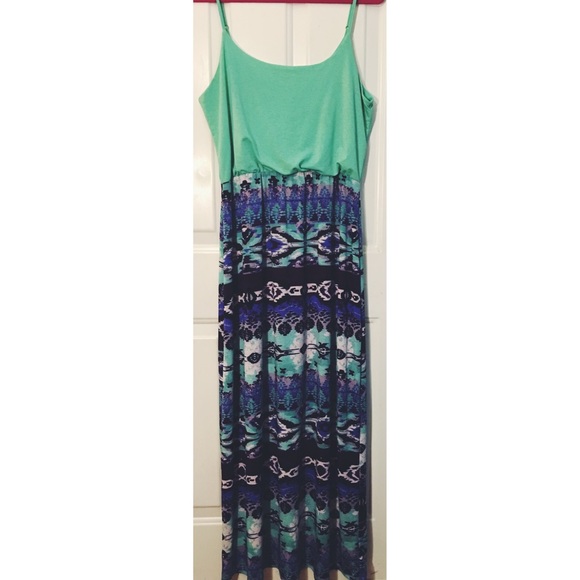Pretty Mint Maxi Dress