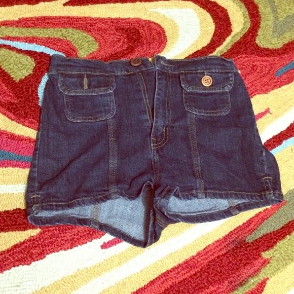 High waisted short shorts