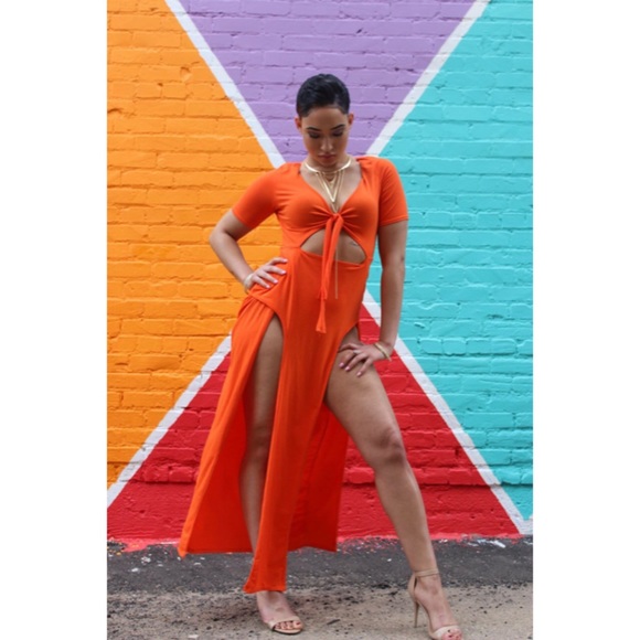 High slit Dress