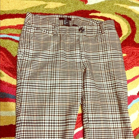 Business plaid pants