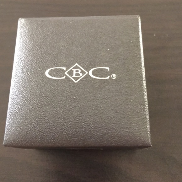 CBC silver plated diamond ring. Size 5 - Picture 4 of 4